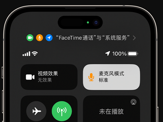 阜平苹果授权维修网点分享iPhone在通话时让你的声音更清晰 