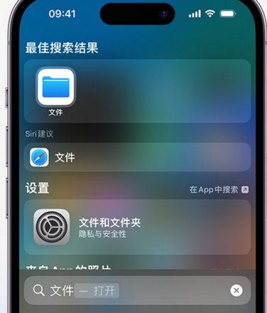 阜平apple维修中心分享iPhone文件应用中存储和找到下载文件 