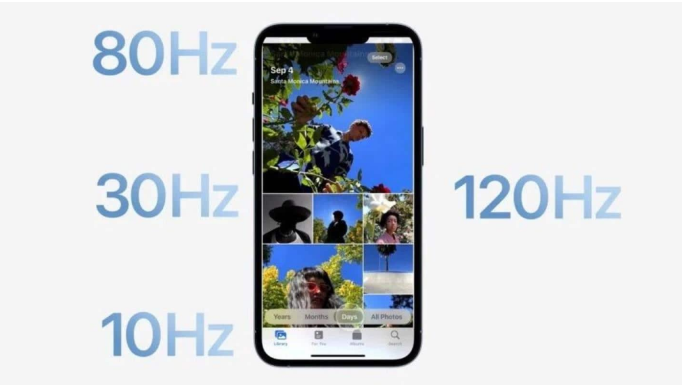 阜平苹果14维修分享iPhone 14有高刷吗 