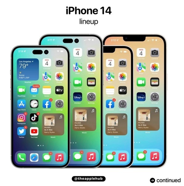 阜平苹果14维修分享iPhone 14全家福 