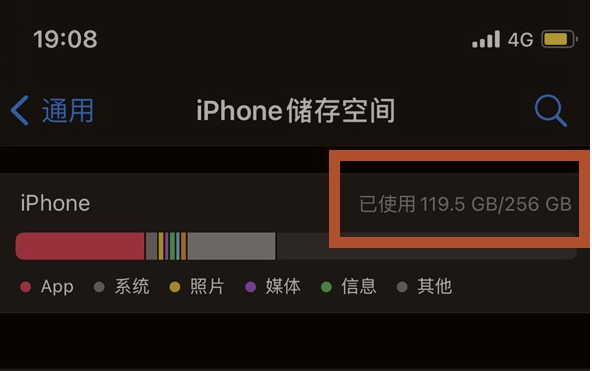 阜平苹果13维修分享iPhone13如何查看剩余内存 